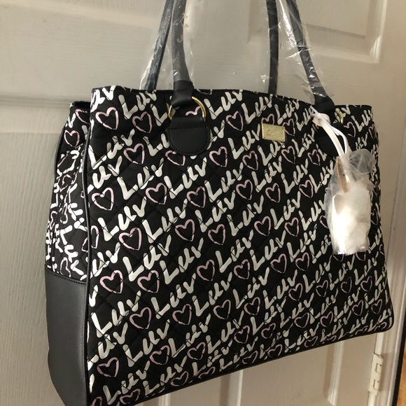 Betsey Johnson Handbags - NWOT Luv Betsey Weekender/Duffle Bag